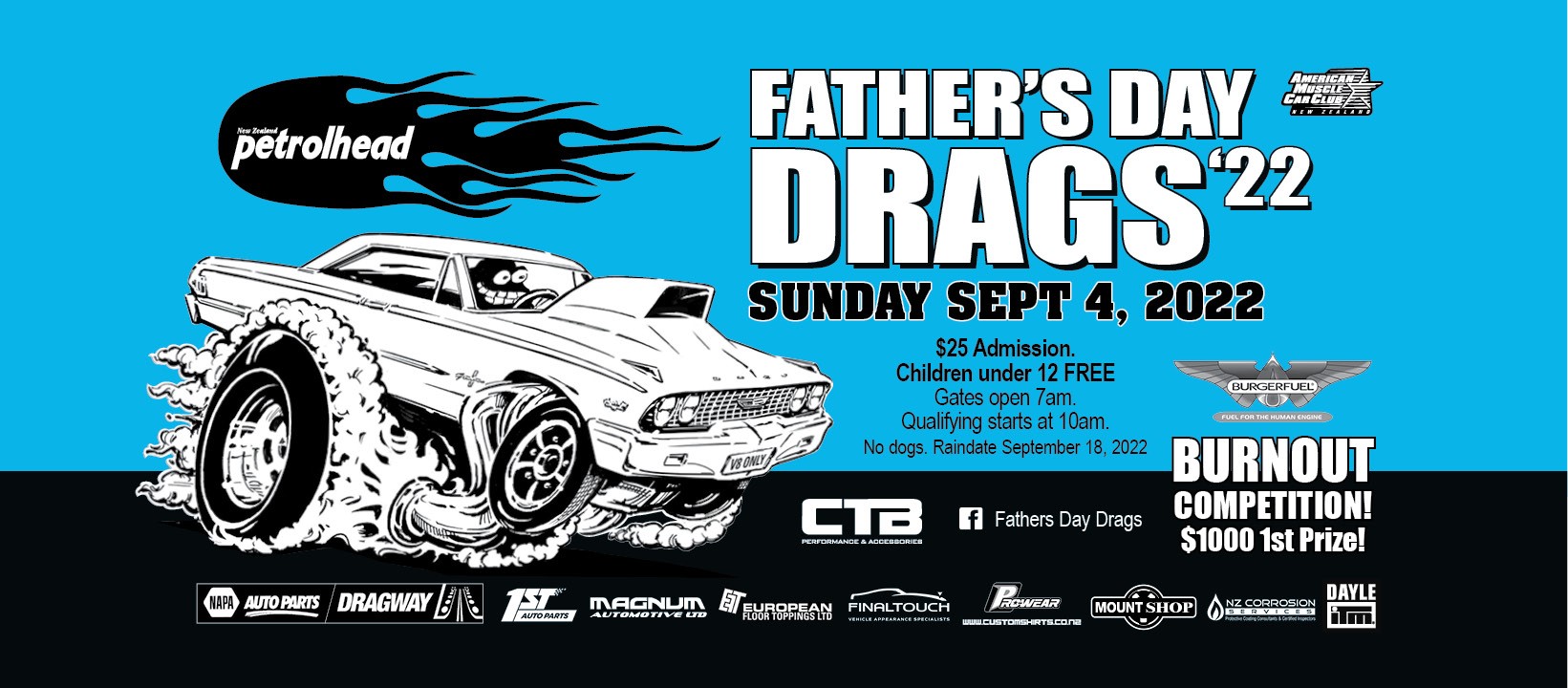 2022 Father's Day Drags NAPA Auto Parts Dragway Dragstrip Meremere